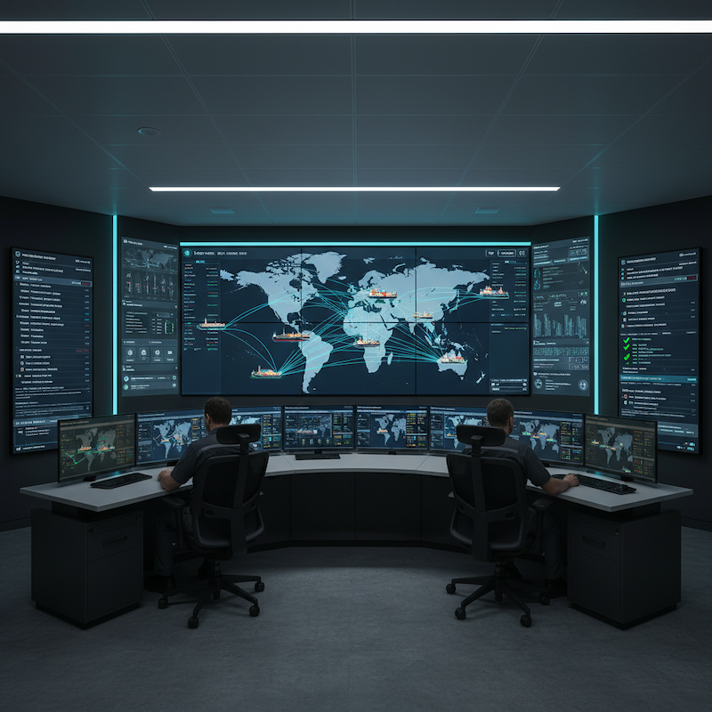cybersecurity in maritime HQ view